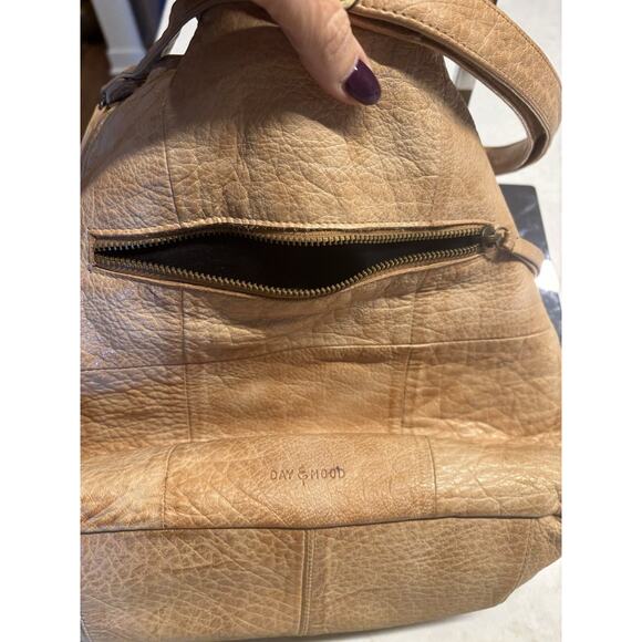 Day And Mood Slouchy Soft Woven Front Hobo Tote - Picture 8 of 16